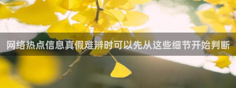 黑料爆料页面入口：网络热点信息真假难辨时可以先从这些细节开始判断